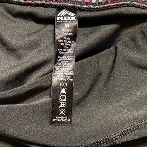 RBX Black and Pink Activewear